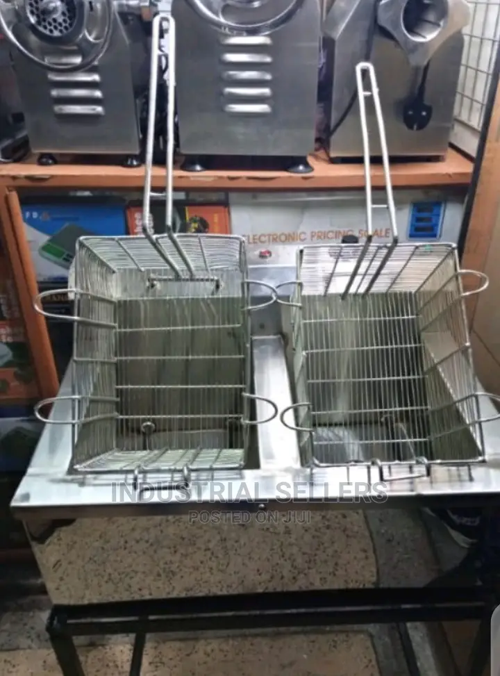User-Friendly Double Deep Fryer