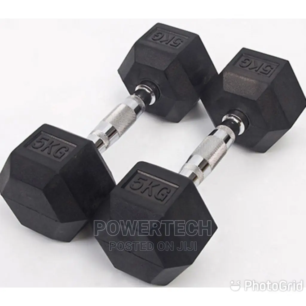 10kg Hexagon Dumbells