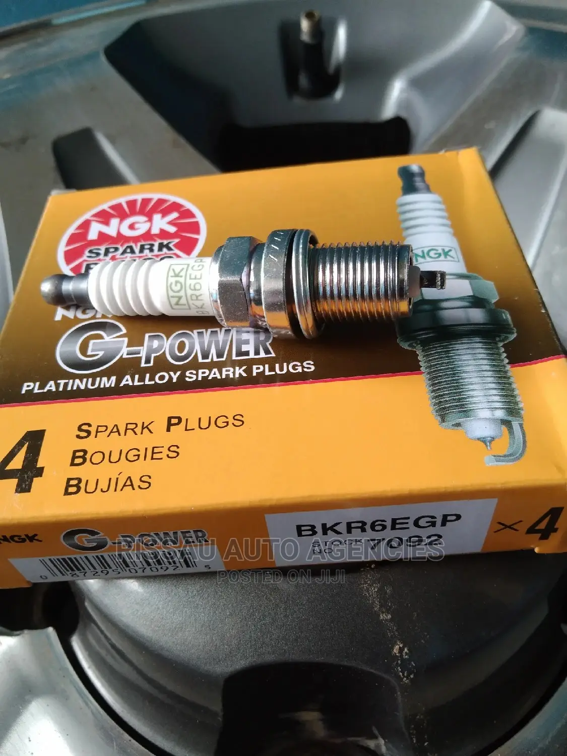 NGK BKR6EGP G-Power Spark Plugs