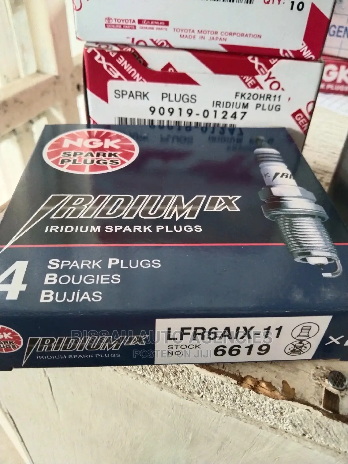 NGK LFR6AIX- 11 Iridium Long Range Spark Plugs