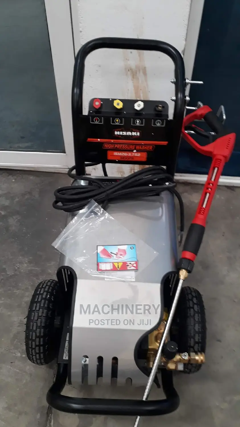 3450psi 5hp Electric Hisaki High Pressure Washer Machine