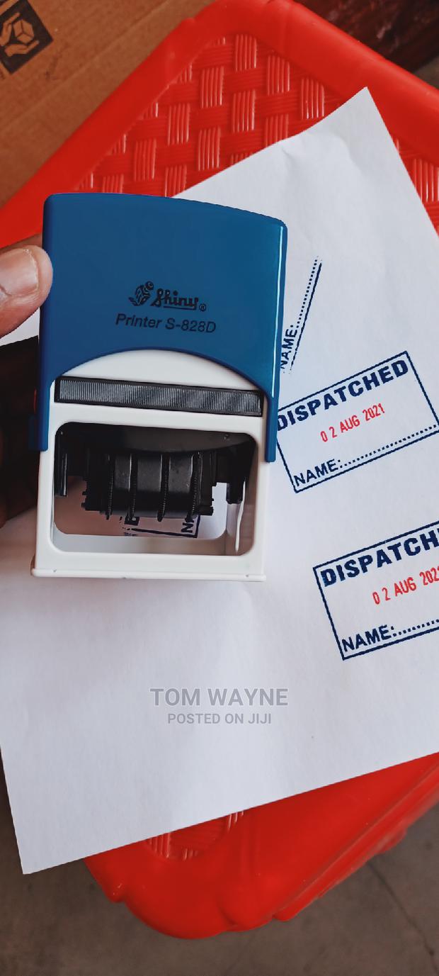 Self Inking Stamps With Date - main view