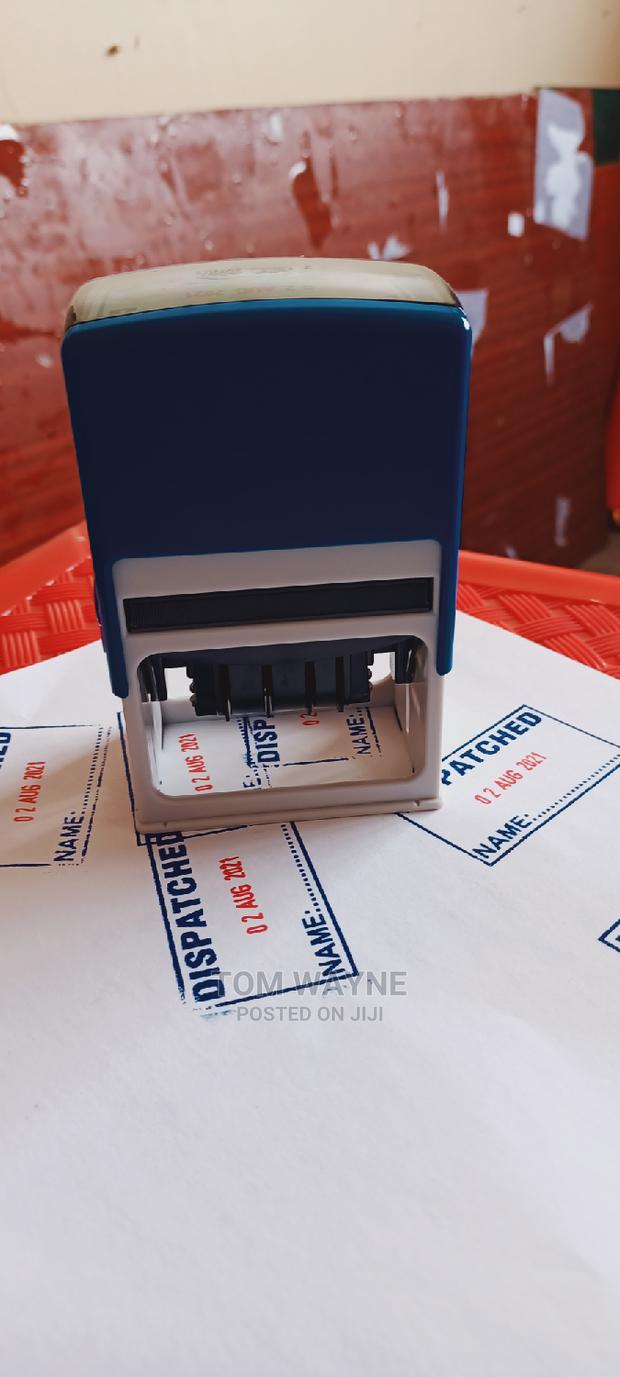 Self Inking Stamps With Date - thumbnail 2