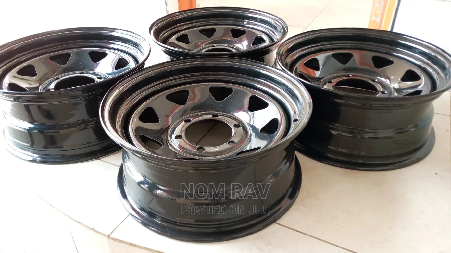 16" 6hole 7j Steel Rims