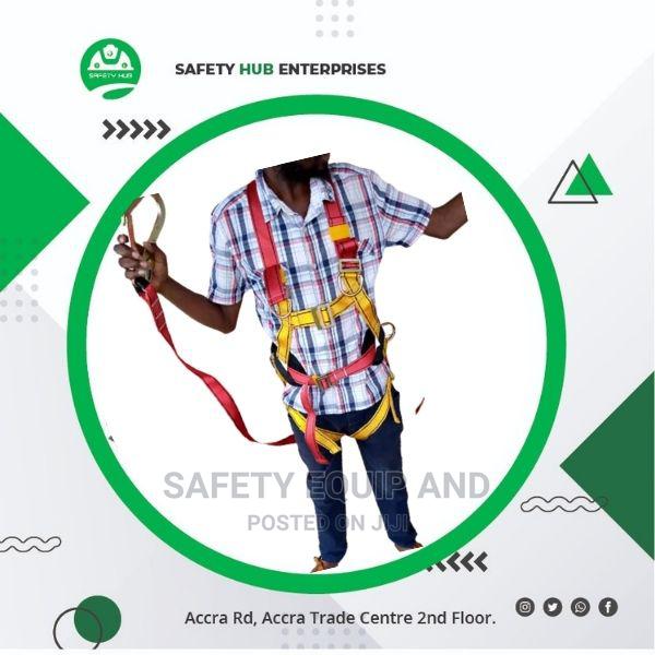 Double Hooks Safety Harness With Shock Absorber