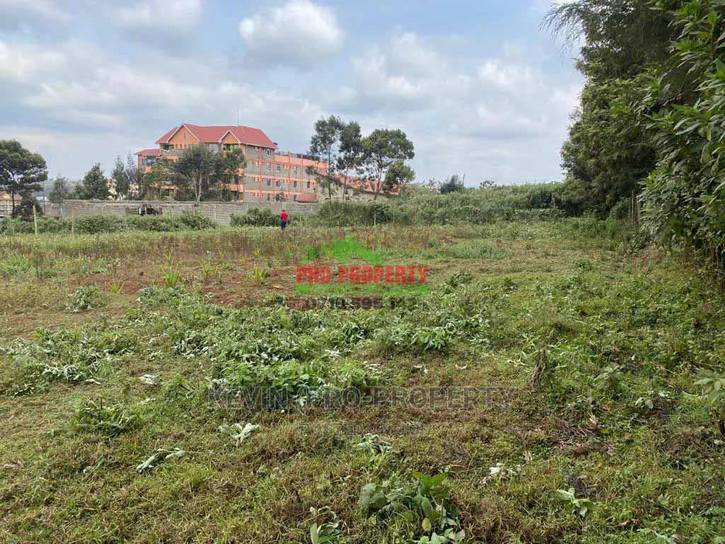 Prime Commercial Plot for Sale in Limuru Town.