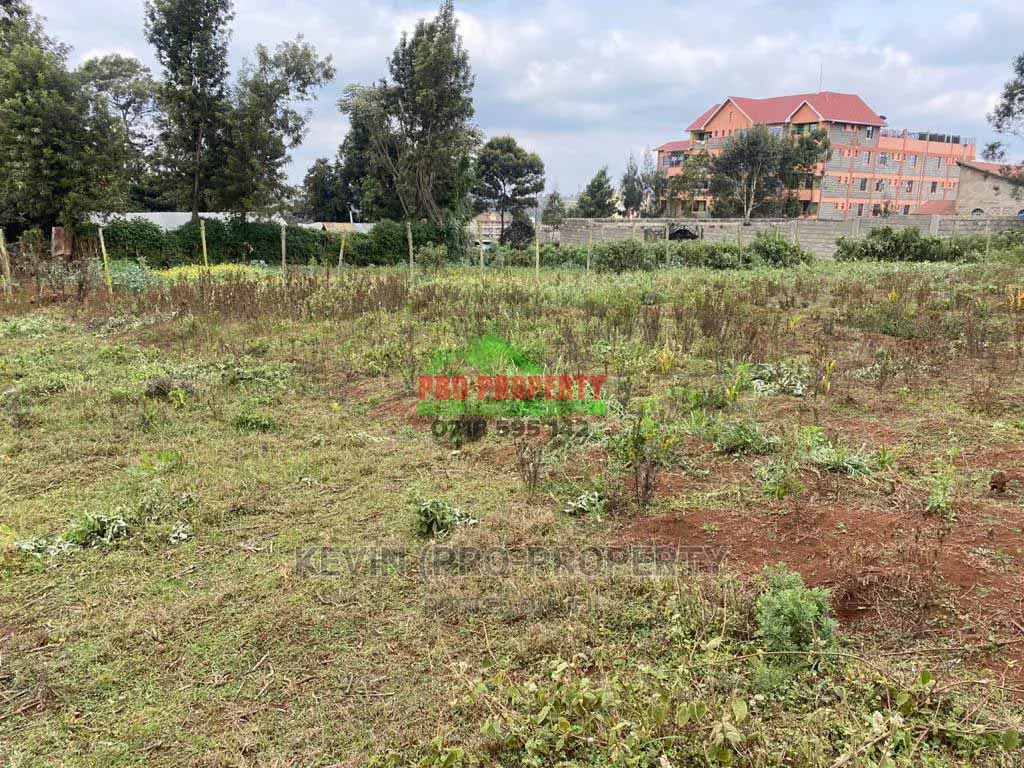 Prime Commercial Plot for Sale in Limuru Town.