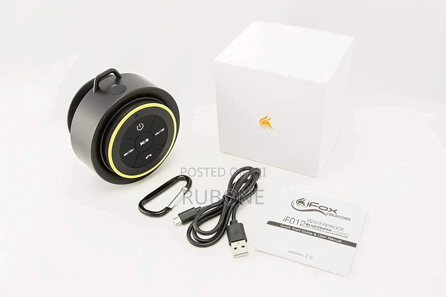 Ifox If012 Bluetooth Shower Speaker - Certified Waterproof