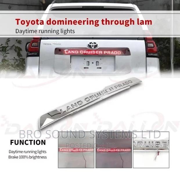 Toyota Prado LED Taillight Break Parking Light Chrome