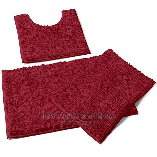 3 Pcs Microfiber Toilet Mat - thumbnail 4
