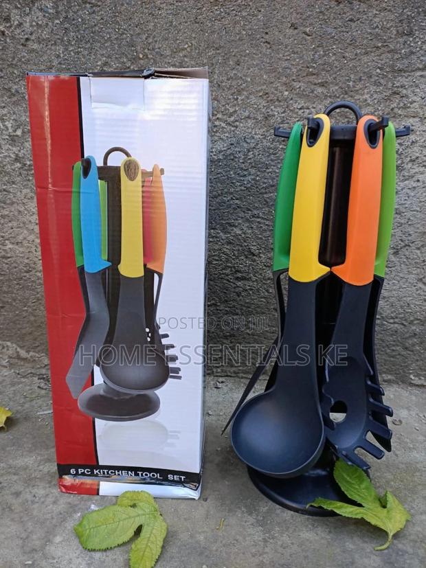 6pcs Non-Stick Cooking Spoons