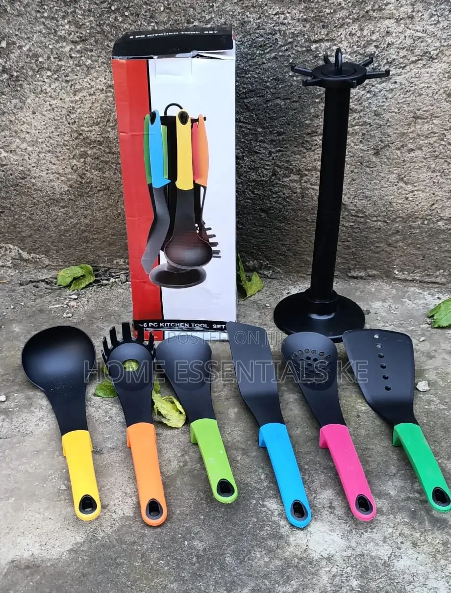 6pcs Non-Stick Cooking Spoons