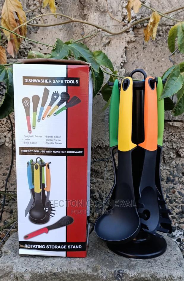 6pcs Non-Stick Cooking Spoons - thumbnail 5