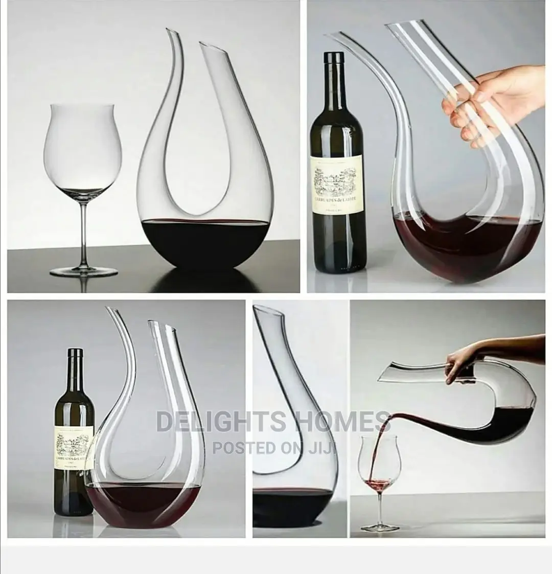 *U Shaped Wine Decanter