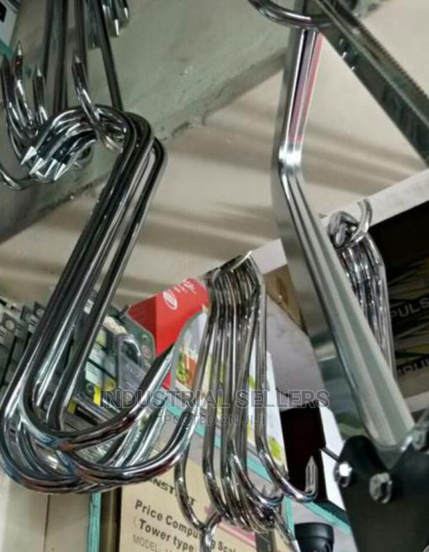 Stainless Butchery Hooks - main view