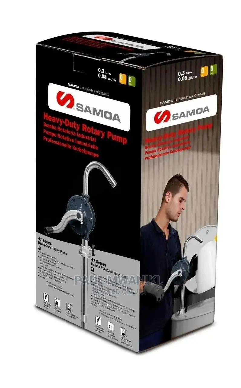 Heavy Duty Rotary Hand Pump.
