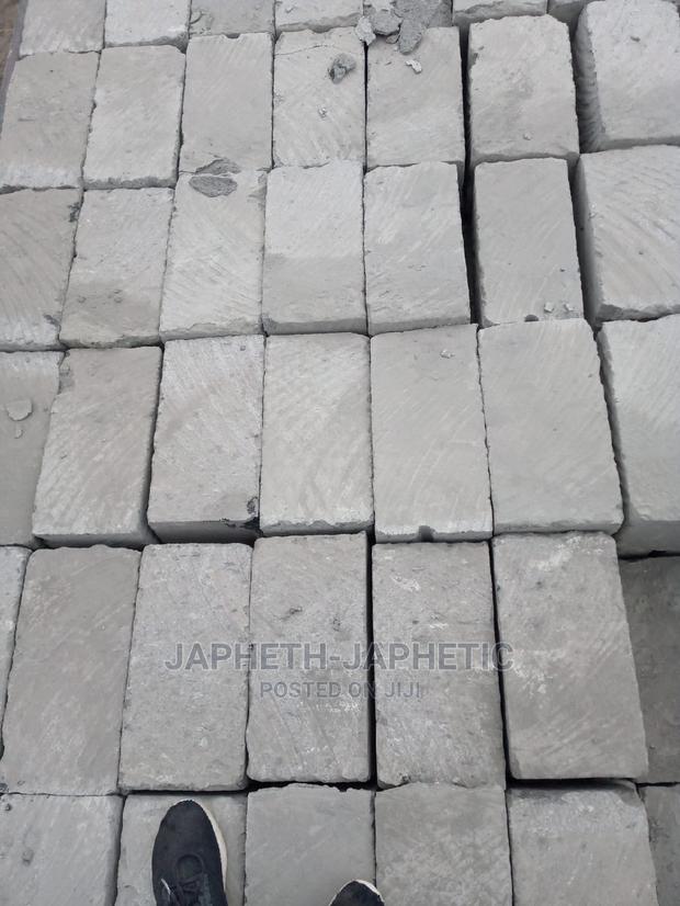 Machine Cut Stones~Blue/Grey. - main view