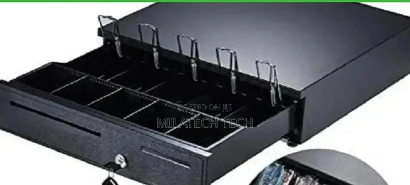 5 Tray Heavy Dutycash Box Cash Drawer For Cash Register
