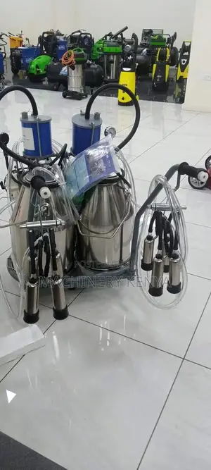 Brand New Aico Double Buckets Milking Machine