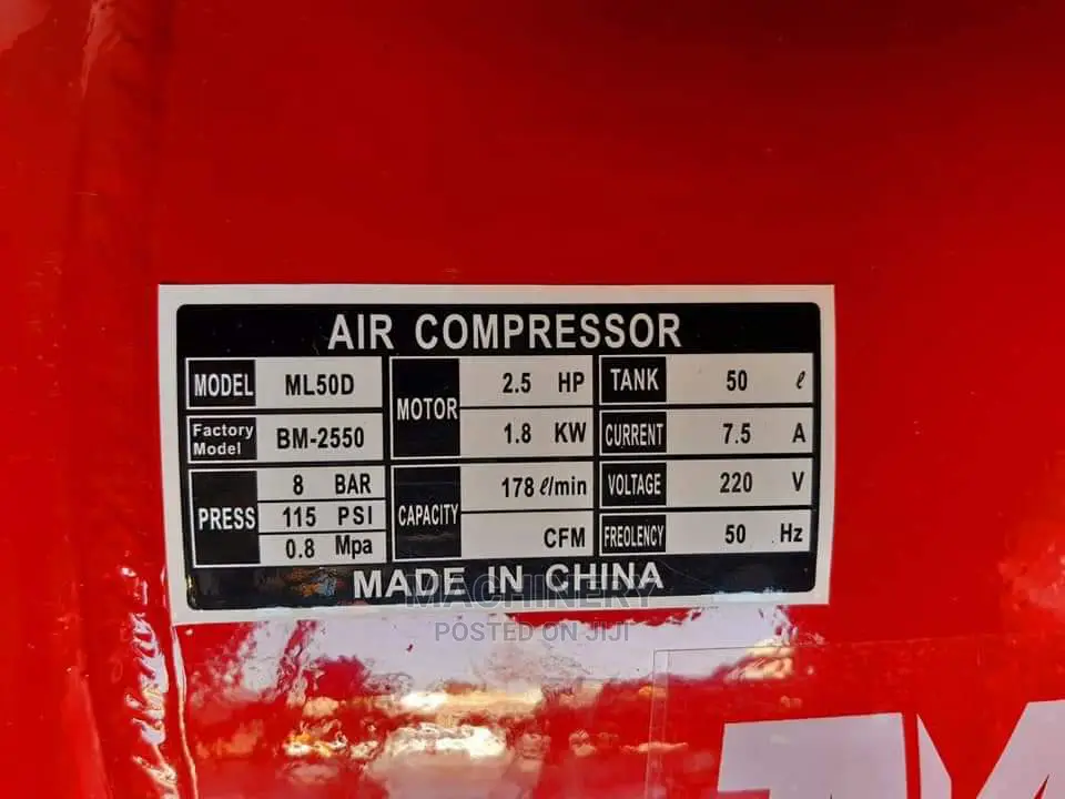 50litres Milano Direct Air Compressor