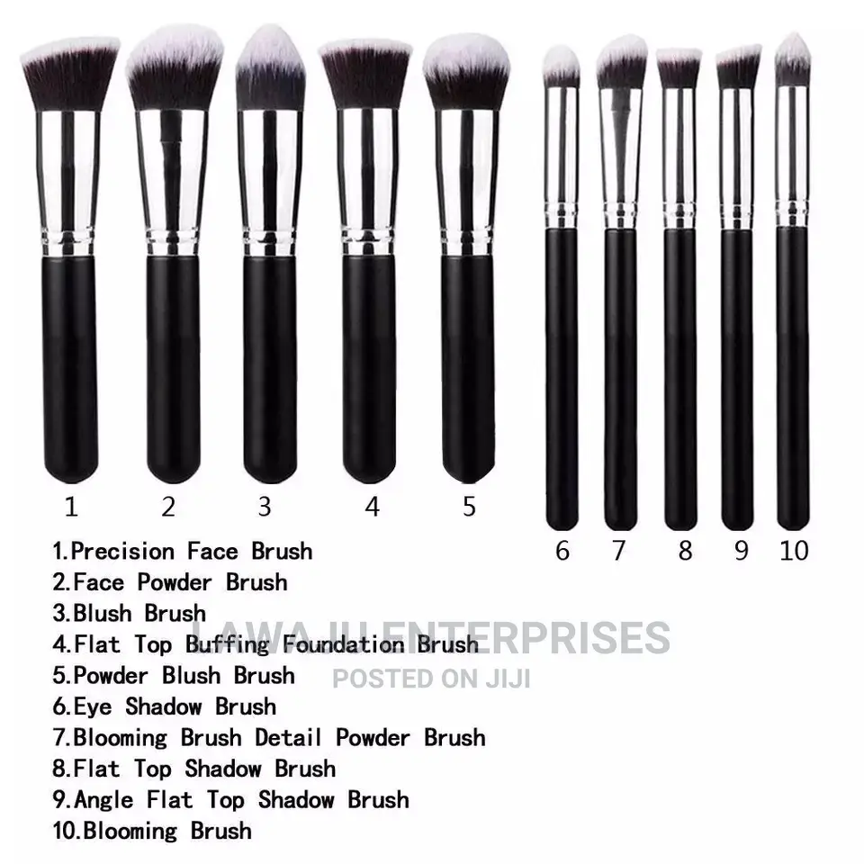 Makeup Brush Set (10pcs)