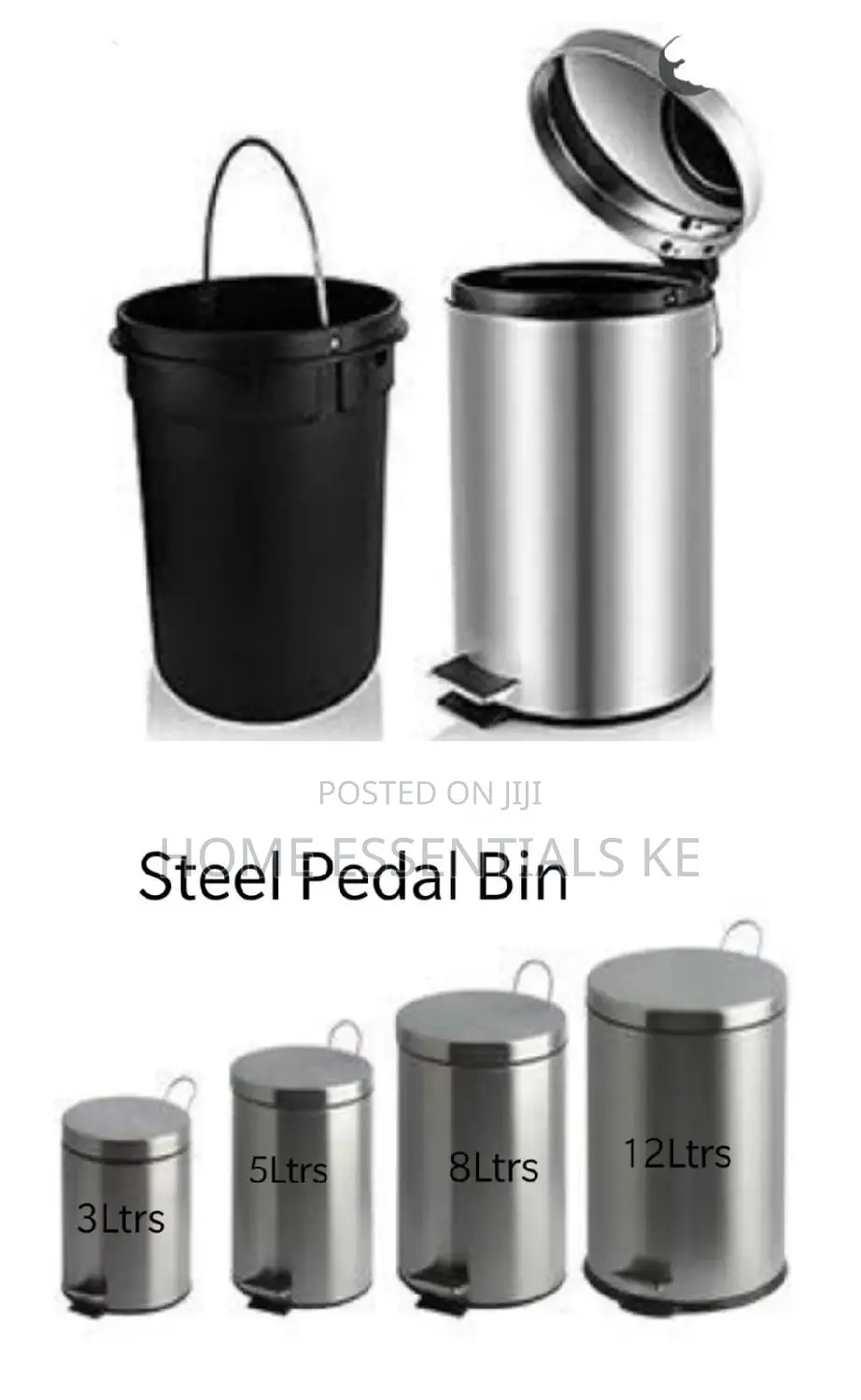 Stainless Steel Heavy Duty Pedal Bin 5l,12l,20l,30l