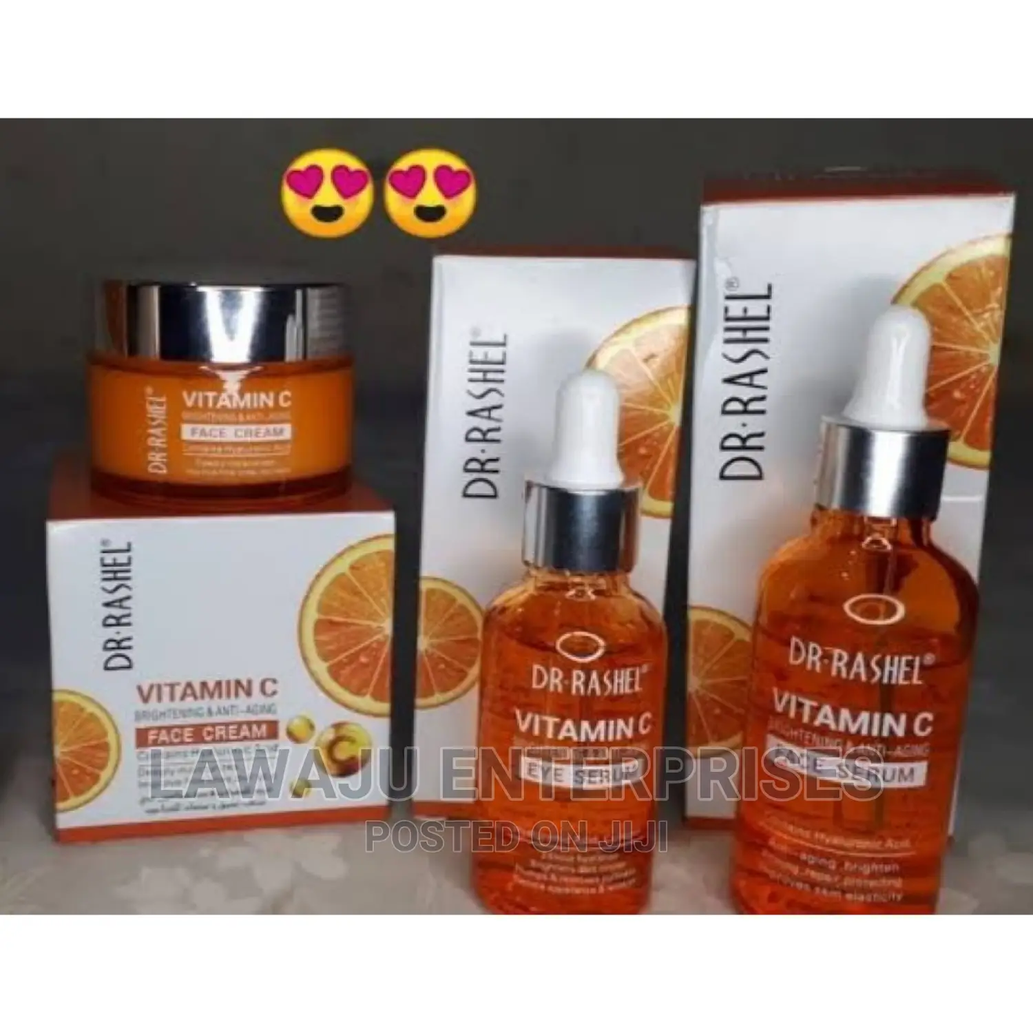 Dr Rashel Vitamin C Face Serum, Face Cream Eye Serum