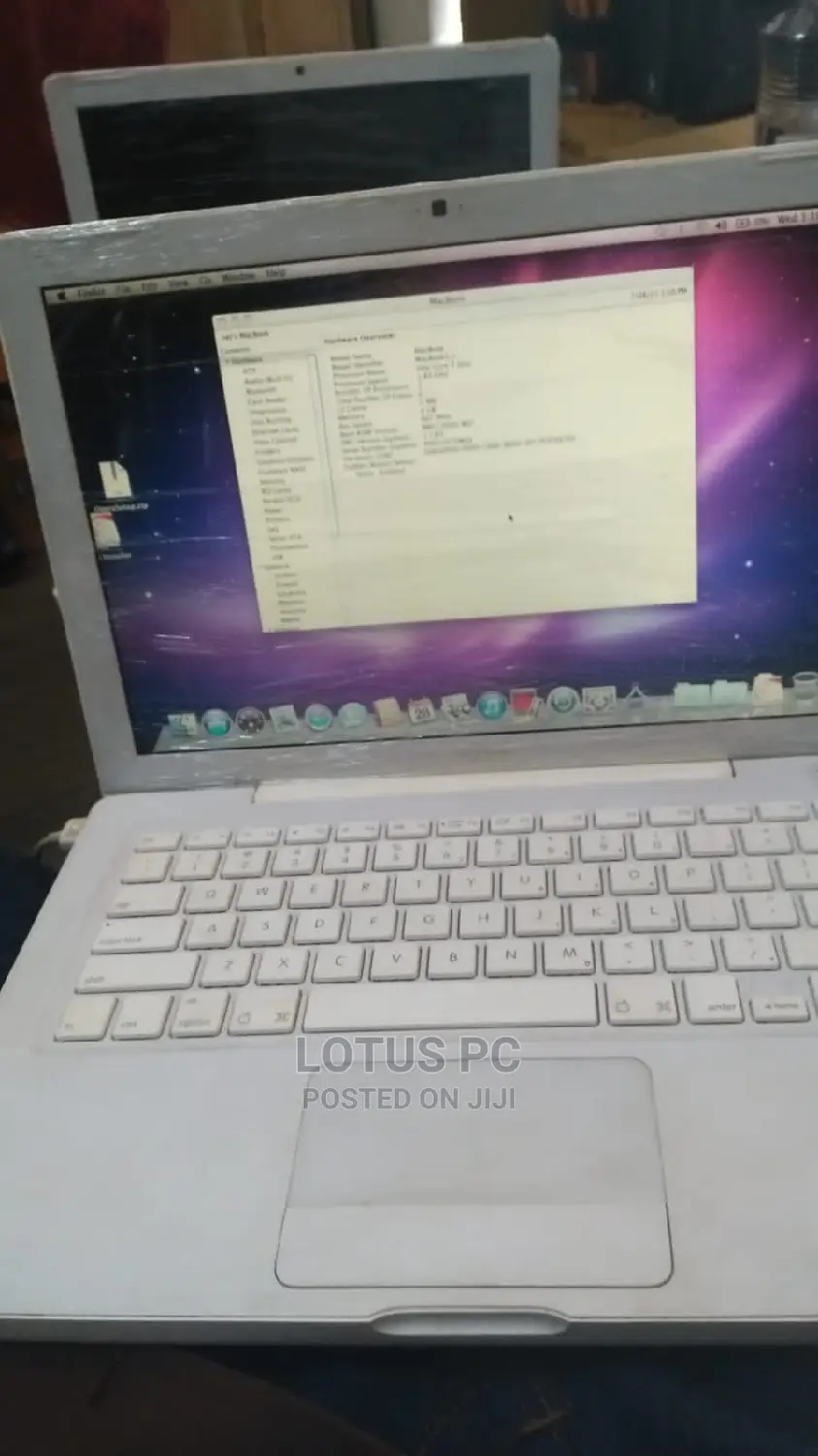 Laptop Apple MacBook 2010 4GB Intel Core 2 Duo HDD 500GB