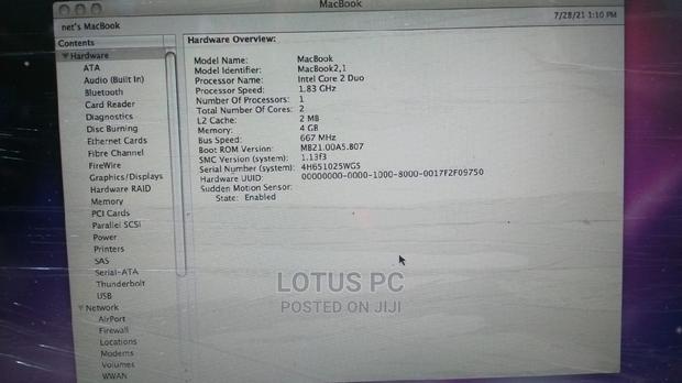 Laptop Apple MacBook 2010 4GB Intel Core 2 Duo HDD 500GB - thumbnail 3