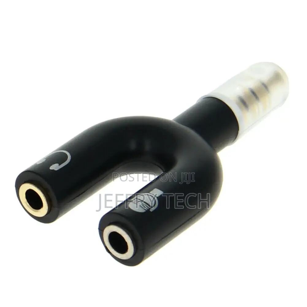 Female Audio Video Adapter Plug 2 In1 Adapte