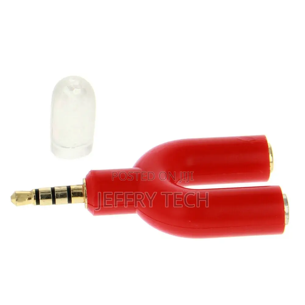 Female Audio Video Adapter Plug 2 In1 Adapte