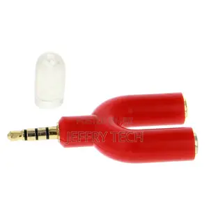 Female Audio Video Adapter Plug 2 In1 Adapte