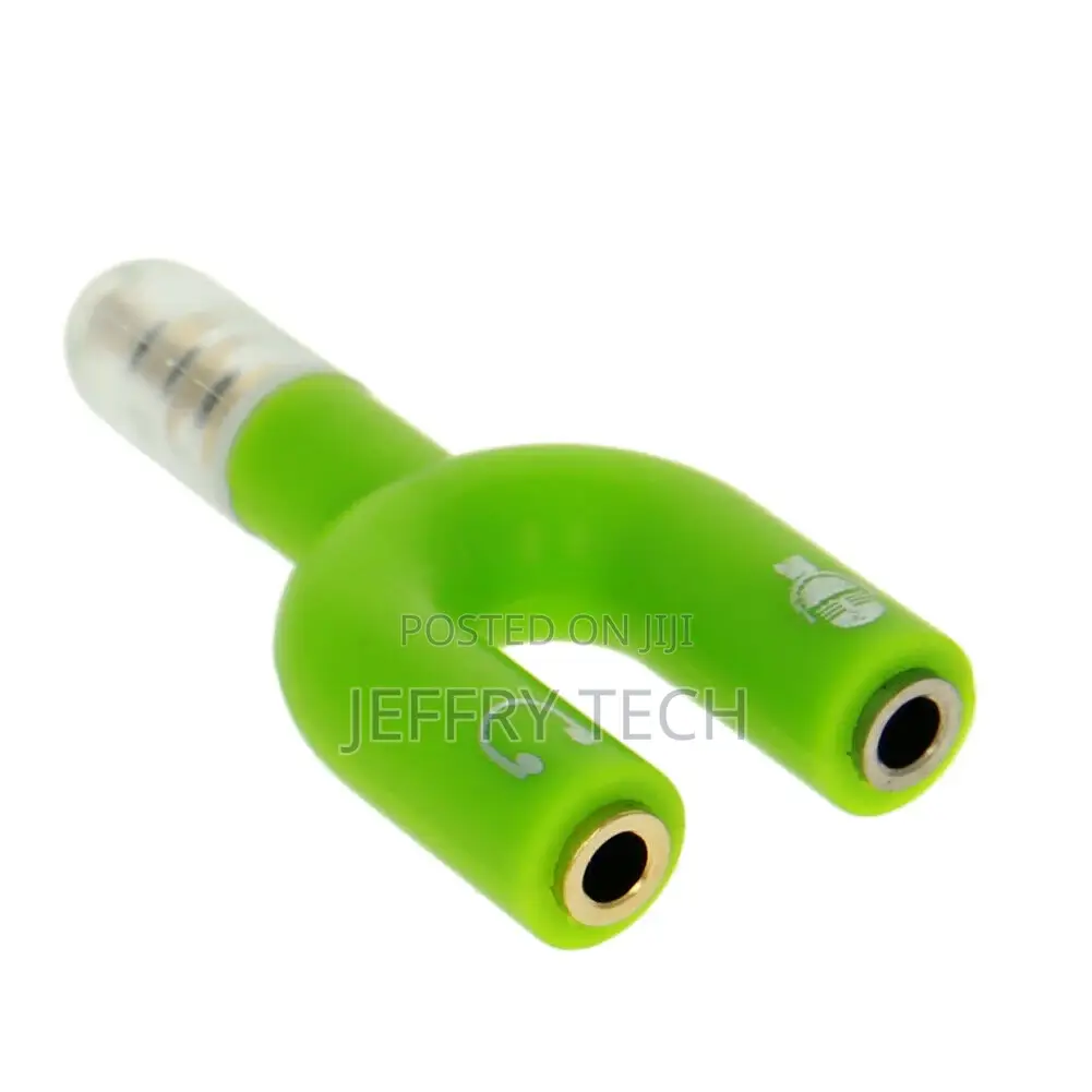Female Audio Video Adapter Plug 2 In1 Adapte