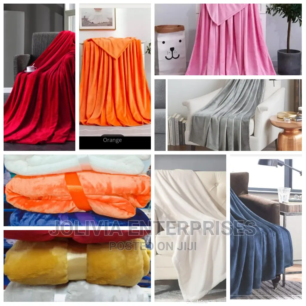 Coral Fleece Blanket - Coral