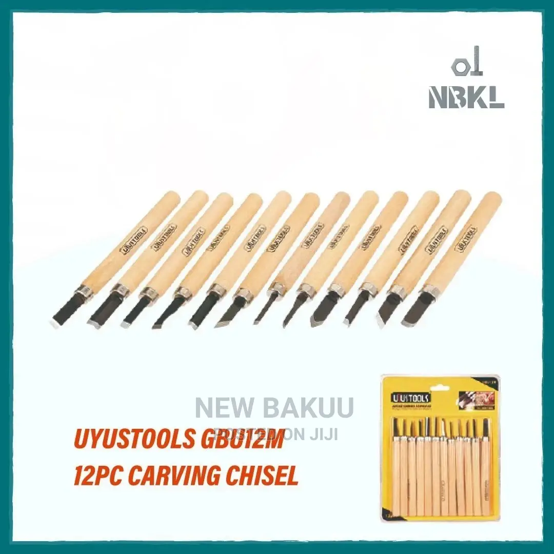 Uyustools 12pc Carving Chisel Gbu12m