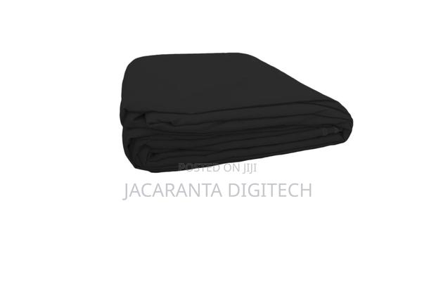 Solid Black Backdrop Background 3 by 4m