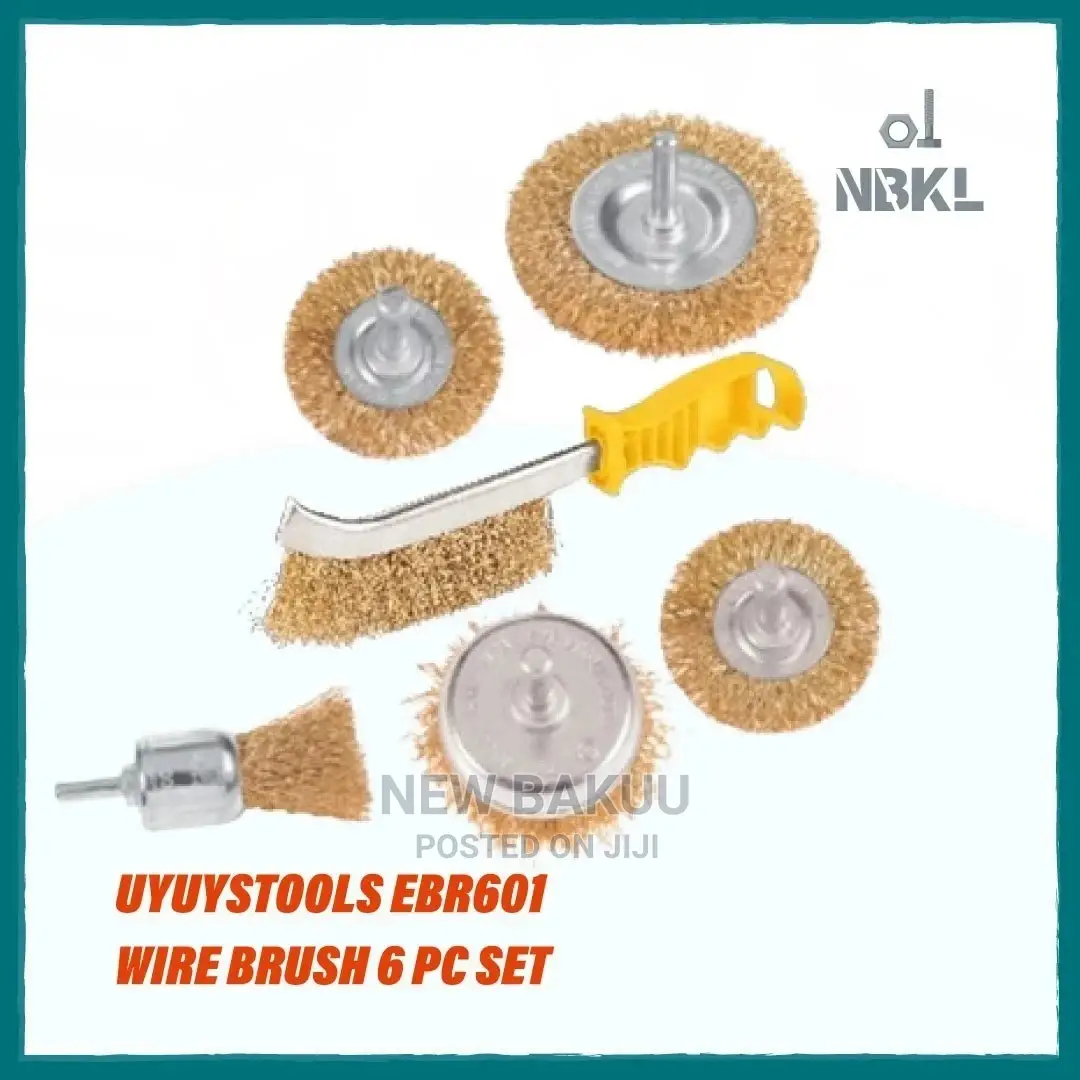 Uyustools Wire Brush 6 PC Set (Ebr601)