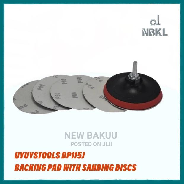 Uyustools Backing Pads With Sanding Discs - main view