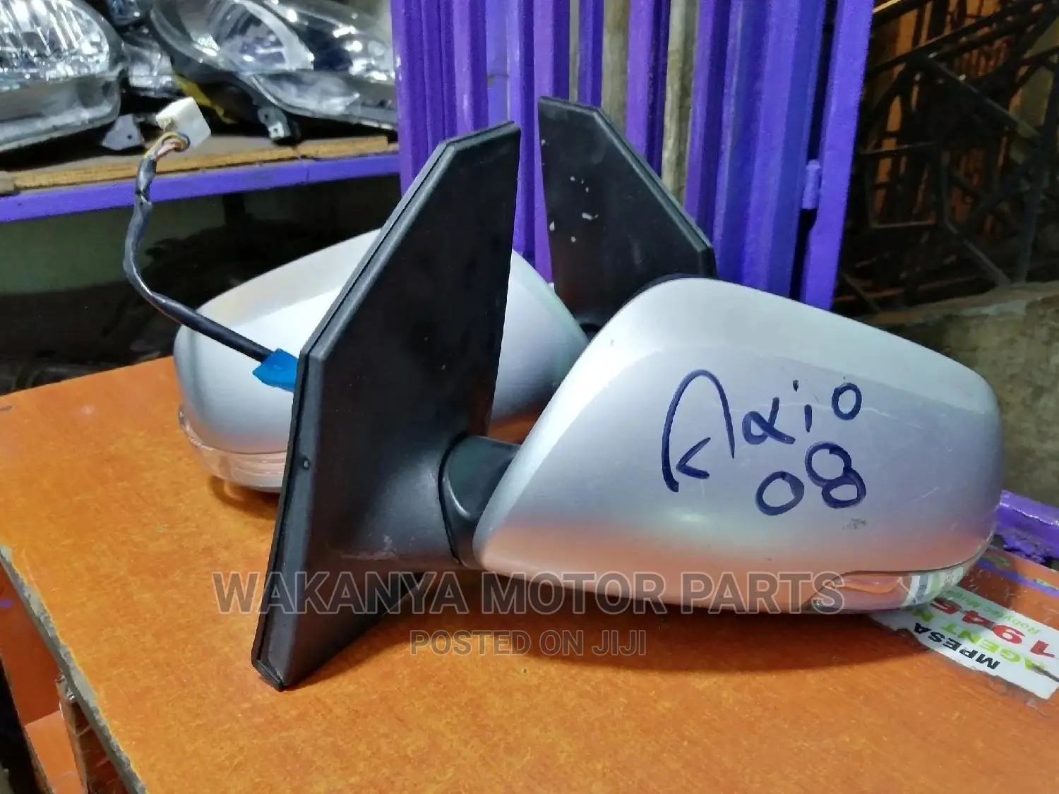 Toyota Axio/Fielder 2008/2011 Side Mirrors With Indicator