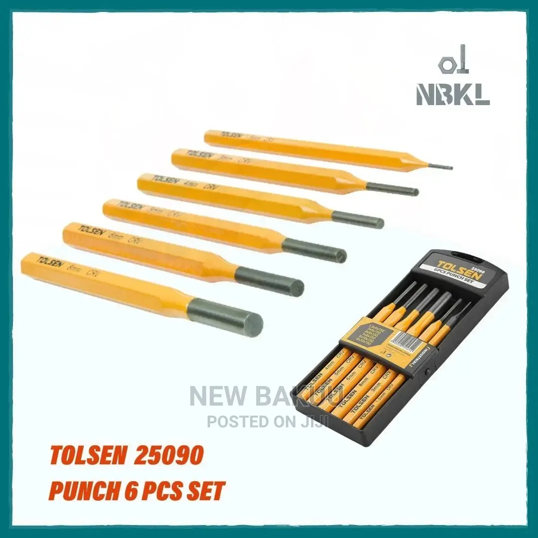 Tolsen 6pcs Punch Set