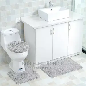 3 Pc Toilet Mat Set