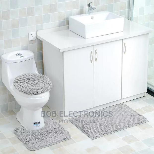 3 Pc Toilet Mat Set - thumbnail 2
