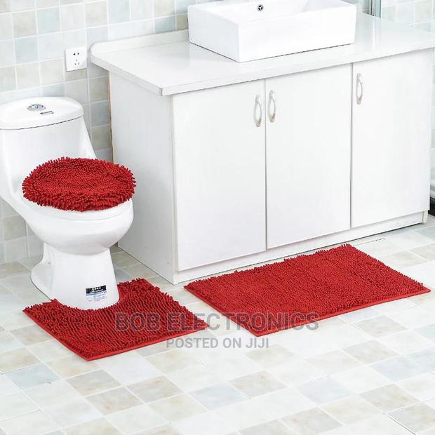 3 Pc Toilet Mat Set - thumbnail 3