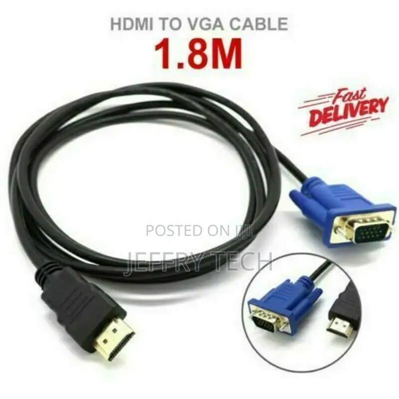 Cord for PC DVD 1080P HDTV " Video 1.8M Cable HDMI Male to V