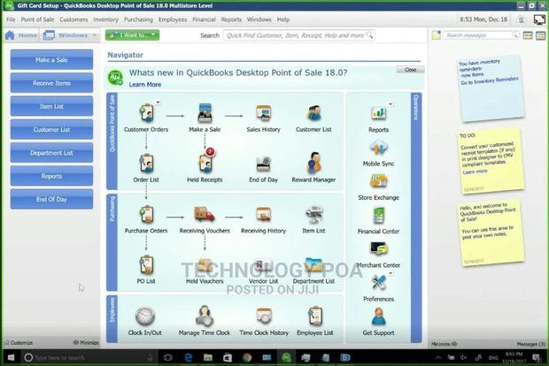 Quickbooks Point of Sale 2018 to 2019 With Keys