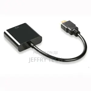 Simple HDTV PC Male Video Cable 1080P Line VGA Female to HDM