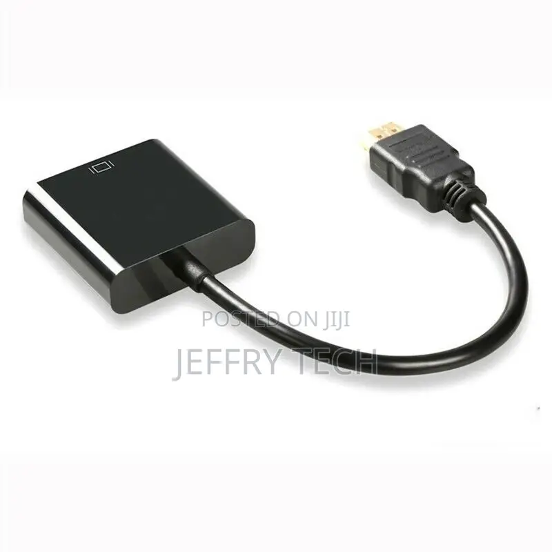 Simple HDTV PC Male Video Cable 1080P Line VGA Female to HDM