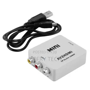 Av2hdmi Composite AV Cvbs 3rca to HDMI Video Converter Adapt