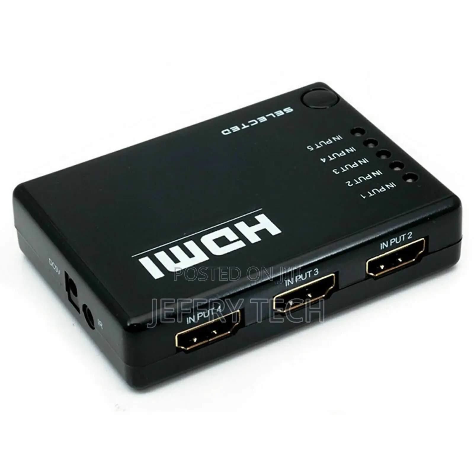 5 Port 1080P HDMI Switch Selector Switcher Splitter Hub+Remo