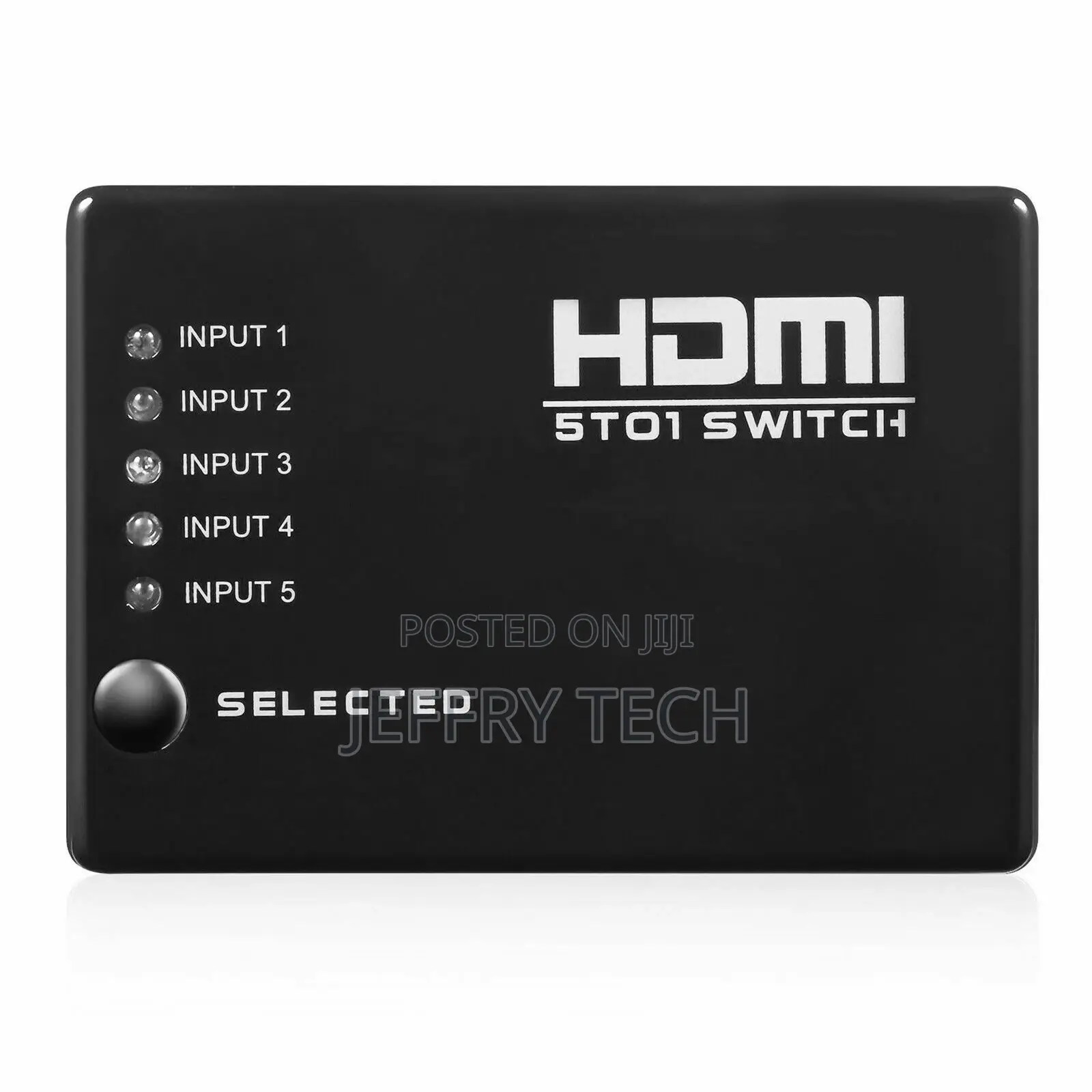 5 Port 1080P HDMI Switch Selector Switcher Splitter Hub+Remo